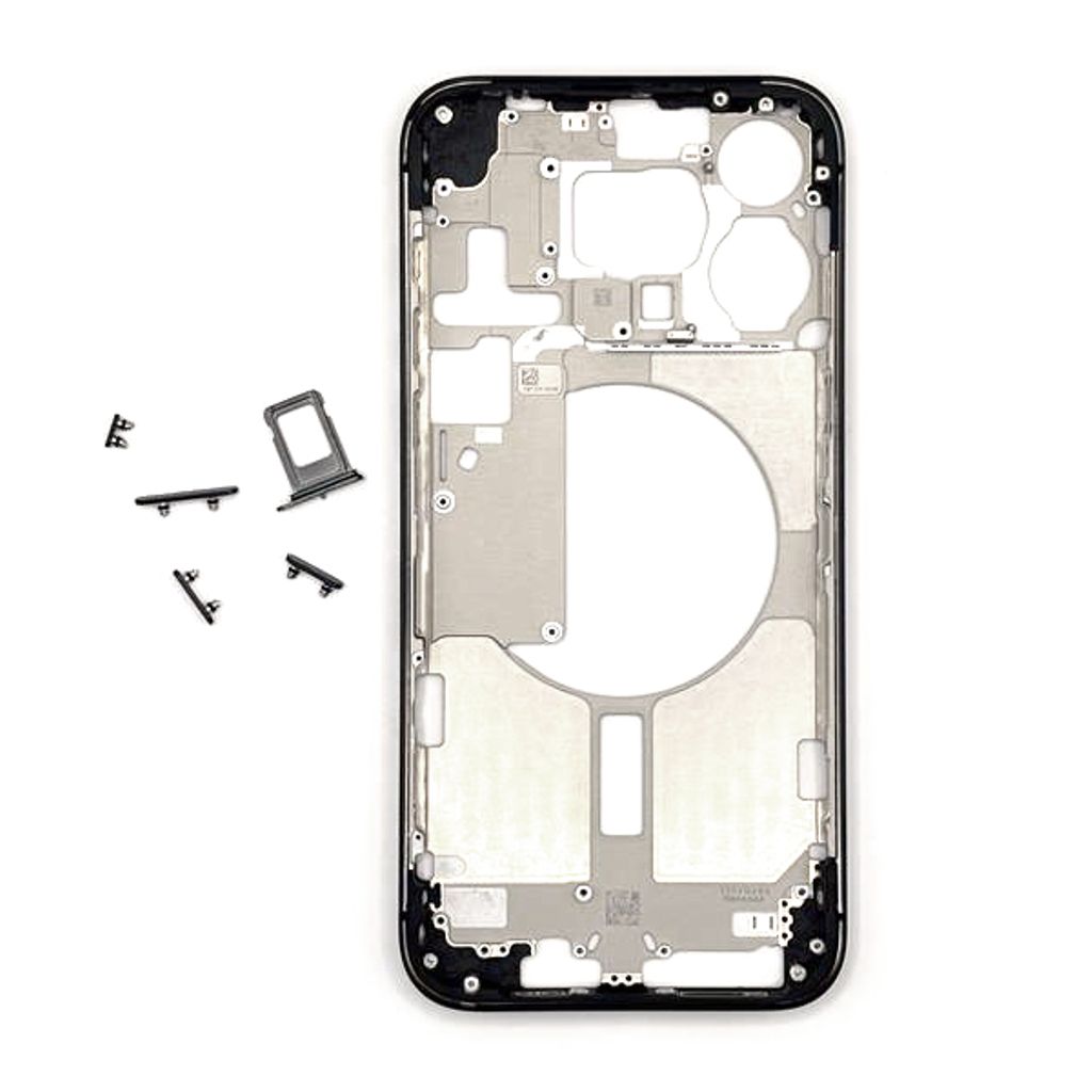 IPhone 15 Pro Max Midframe – svart Titanium