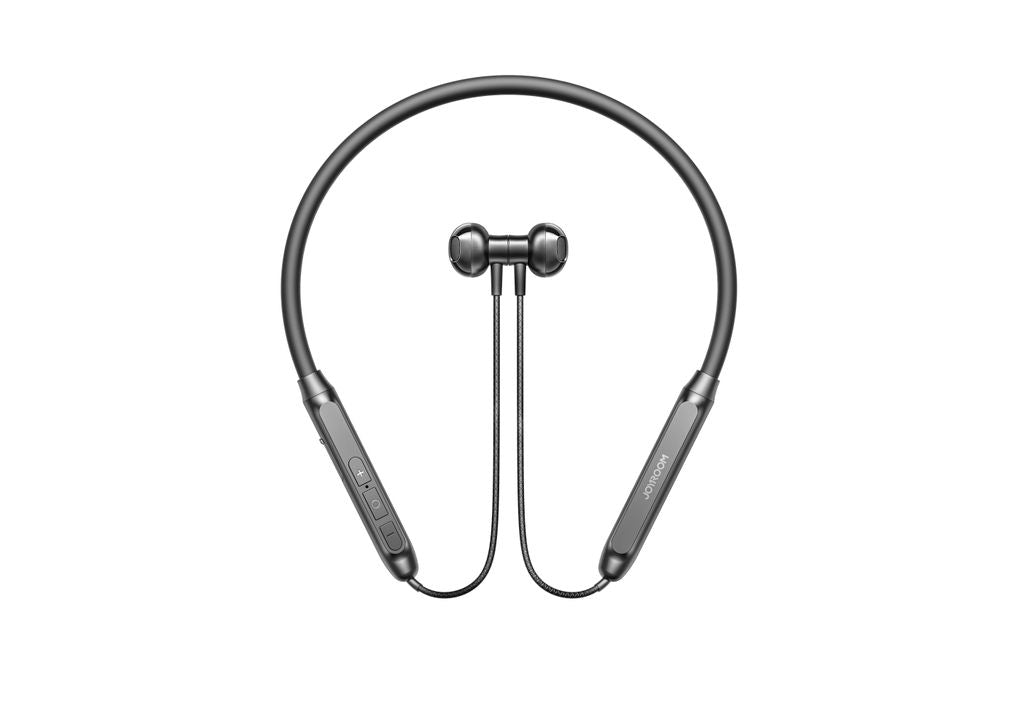 Joyroom Magnetic Bluetooth hörlurar Sport Neckband Earbuds 14.2mm - svart
