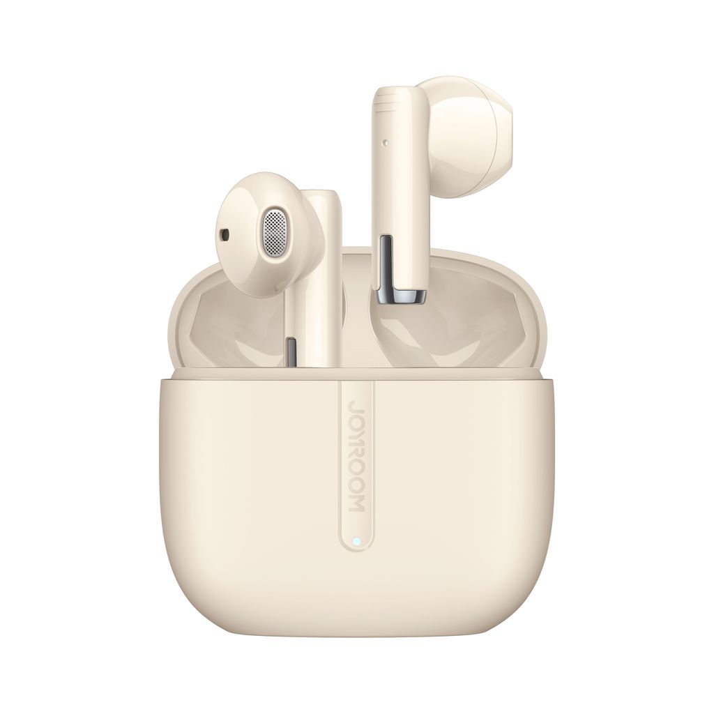 Joyroom JPods True Wireless Half In-Ear Headphones Dual-Mic ENC - Beige