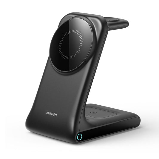 Joyroom 3-in-1 Wireless laddstation 15W - svart