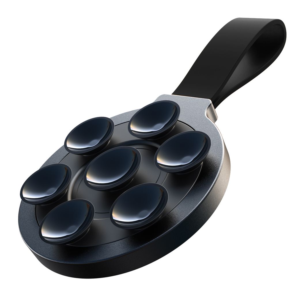 Joyroom Magnetic Phone Mount with Suction Cup, Small - Black