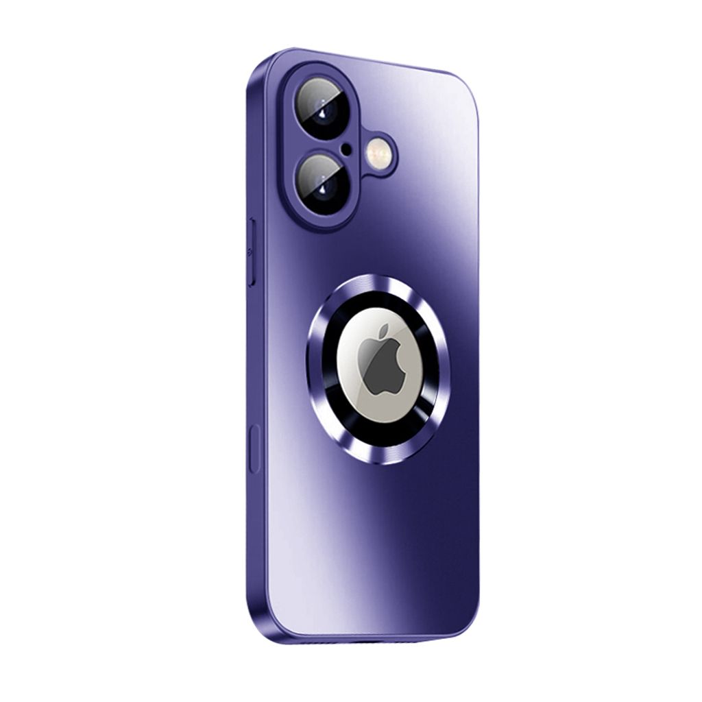 SiGN Magnetic Skal iPhone 16 Plus with lens protection and logo view - Purple