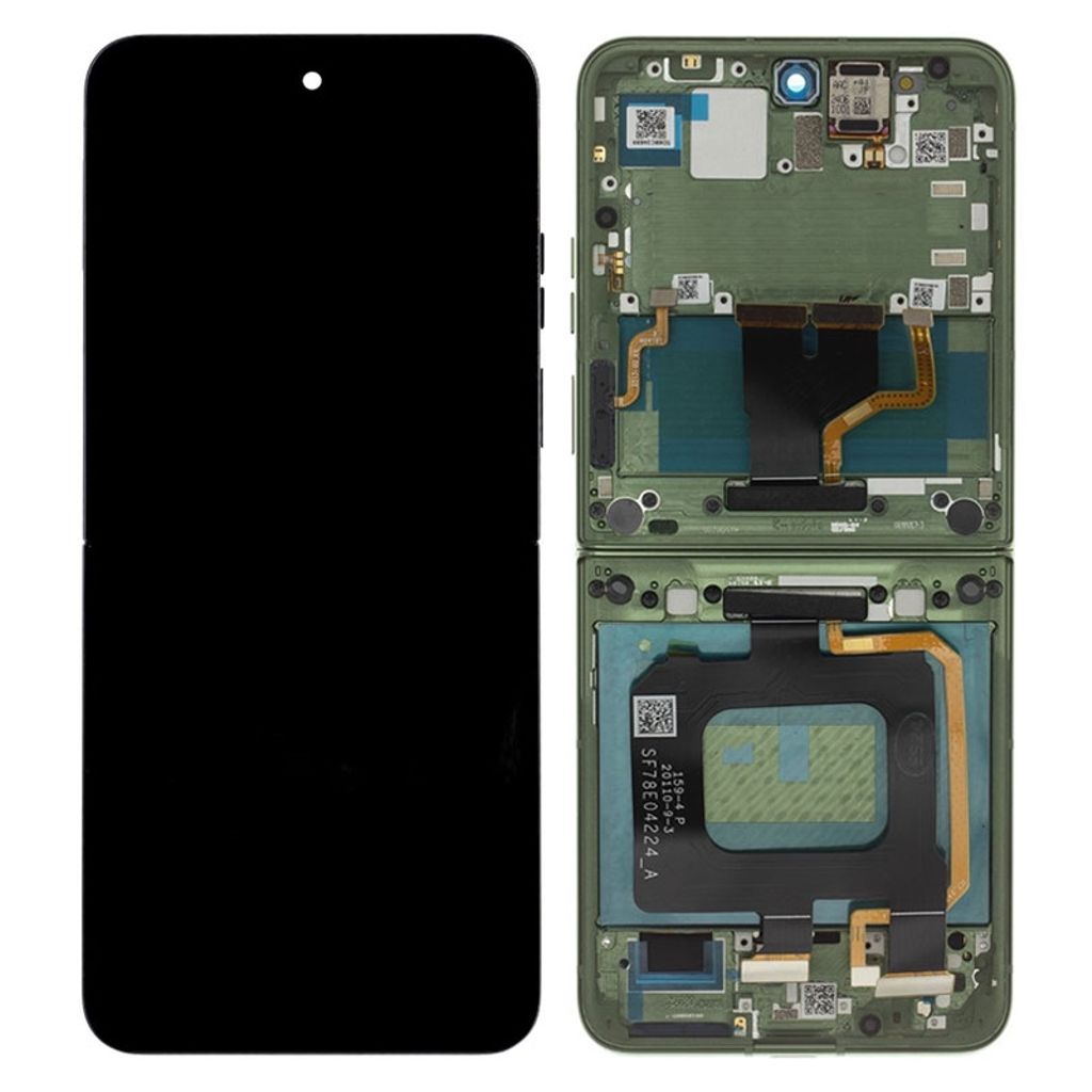 Motorola Razr 50 Ultra LCD-display Original – Spring grön