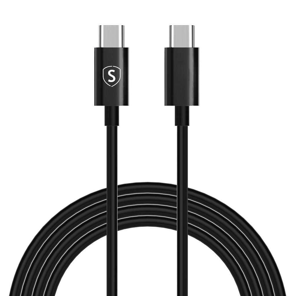 SiGN Fast Charging Cable USB-C to USB-C 60W, 3A, PD, 2m - Black