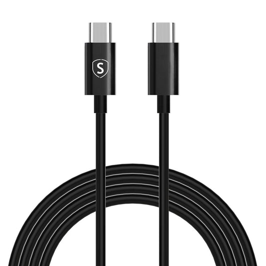 SiGN Fast Charging Cable USB-C to USB-C 60W, 3A, PD, 2m - Black