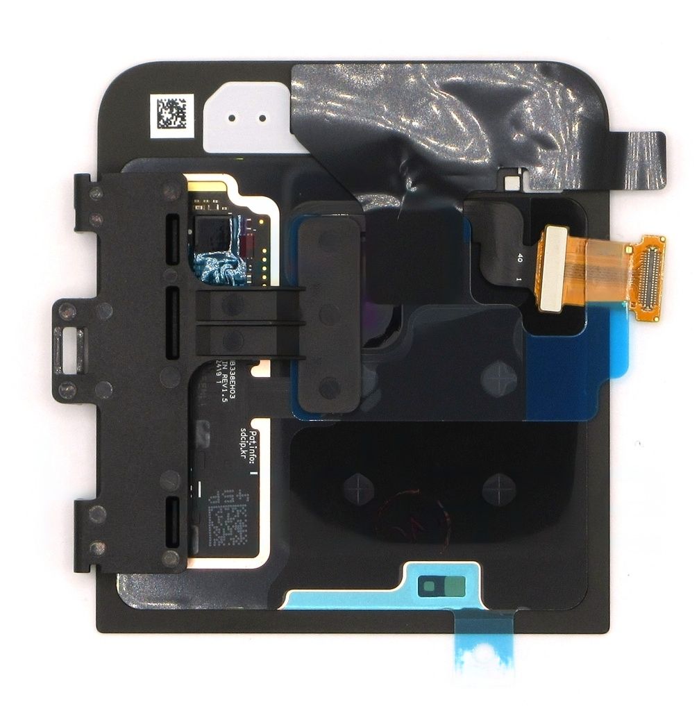 Samsung Galaxy Flip6 bakstycke outer LCD - vit