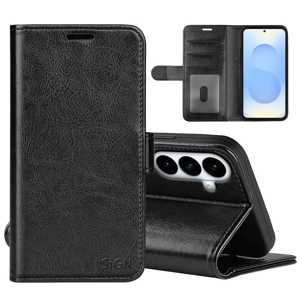 SiGN plånboksfodral till Samsung Galaxy S26 Plus – svart