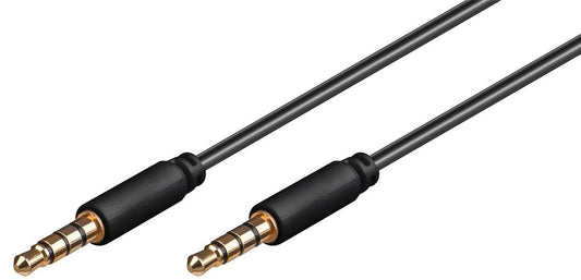 Goobay AUX Audio Cable, 3.5 mm Stereo male to male, 3m