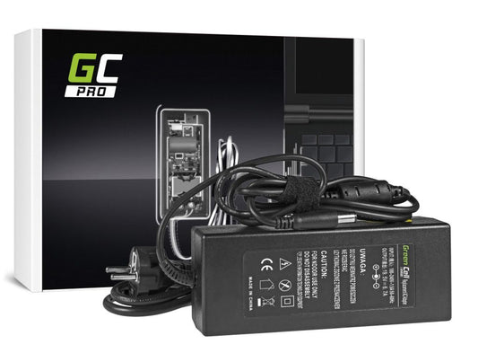 Green Cell Pro Charger for Dell, 19.5V 6.7A 130W - Black