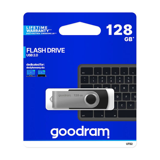 Goodram USB Flash Drive 128GB UTS2 - Black