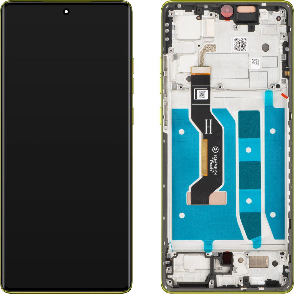 Motorola Moto G85 LCD-display Original – gul