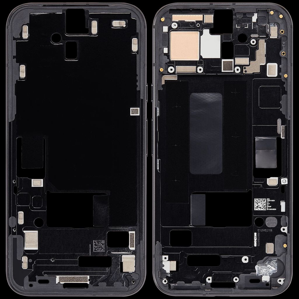 Google Pixel 8A Middle Frame – svart