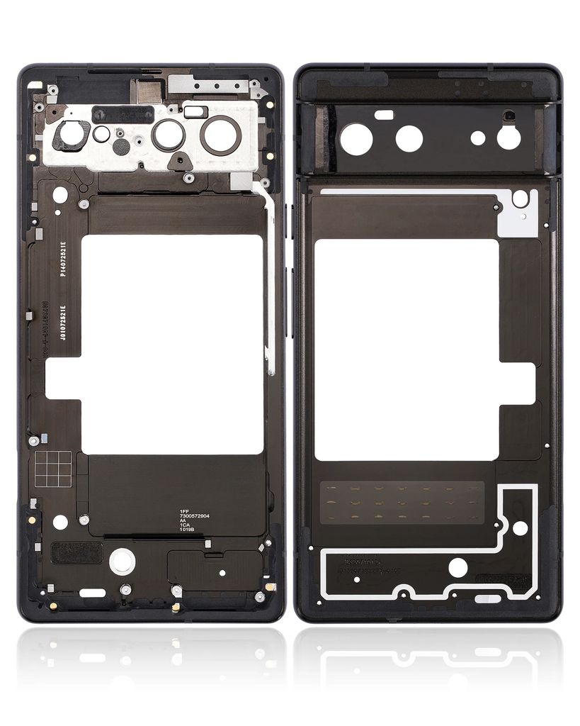 Google Pixel 6 Middle Frame – svart