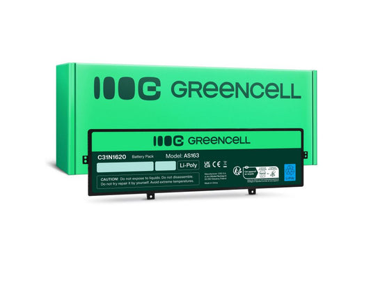 Green Cell Battery C31N1620 for Asus ZenBook UX430 etc. 3400mAh, 11.55V