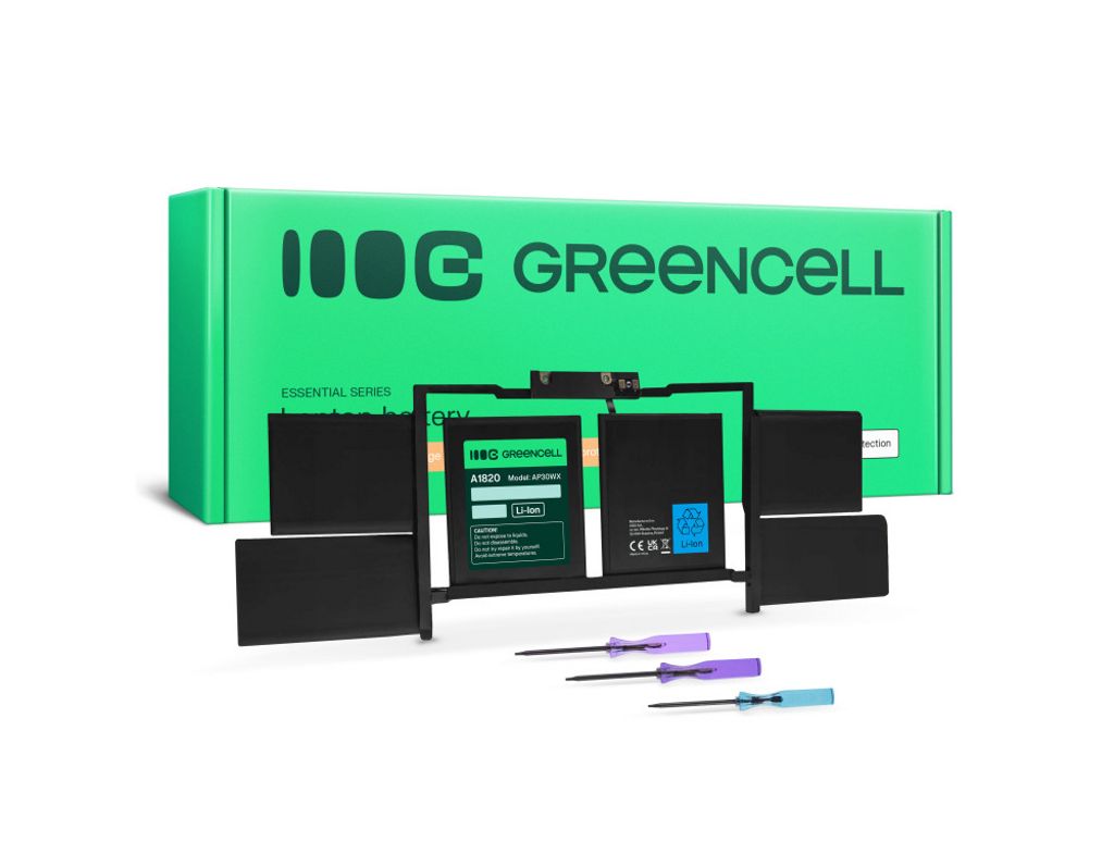 Green Cell A1820 batteri till MacBook Pro 15 A1707 (2016, 2017)