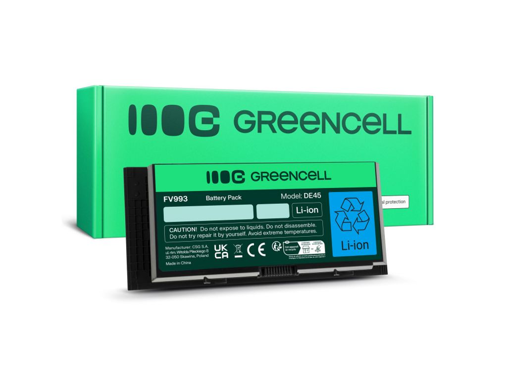 Green Cell battery FV993 for Dell Precision