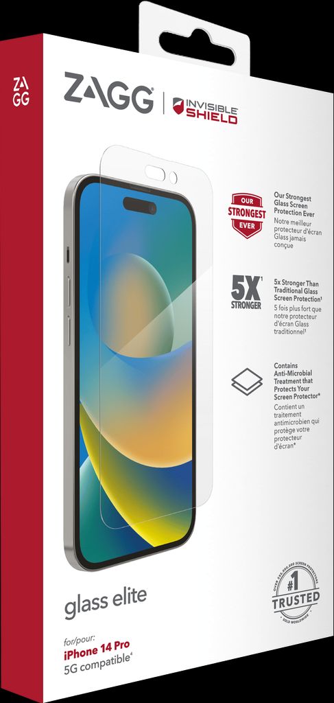 InvisibleShield Glass Elite skärmskydd for iPhone 14 Pro