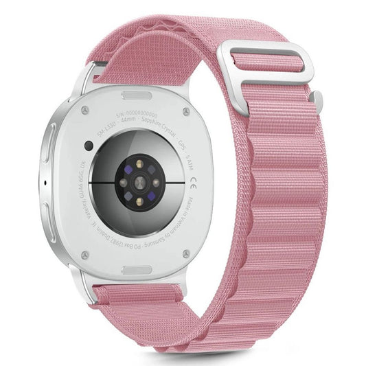 Tech-Protect Nylon Stripe Strap Samsung Galaxy Watch 8 / 8 Classic - rosa