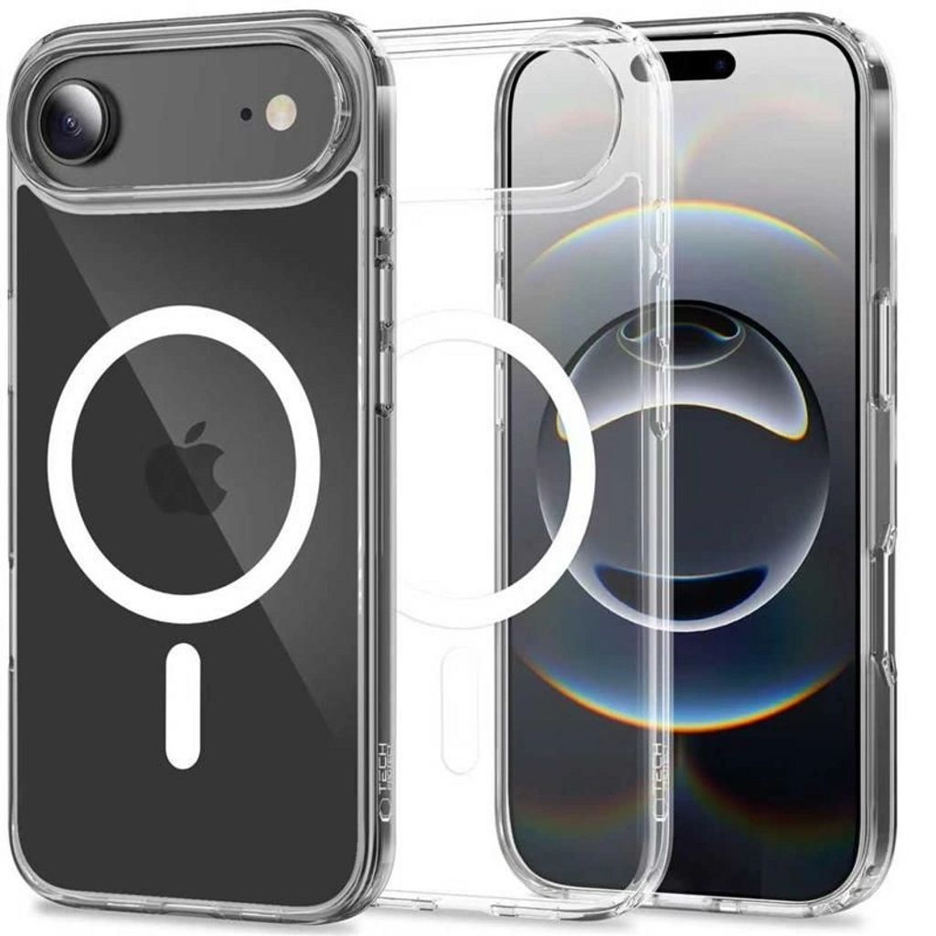 Tech-Protect FlexAir Hybrid MagSafe skal för iPhone Air - Clear