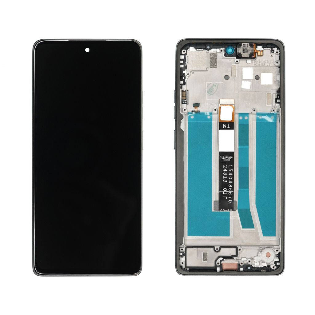 Motorola Moto G75 (XT2437) LCD-display – Charcoal grå