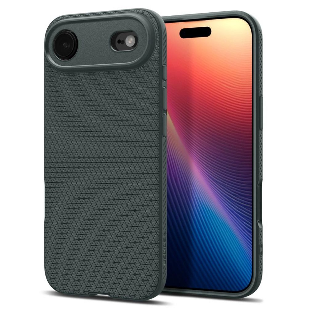 Spigen Liquid Air skal till iPhone Air – grön