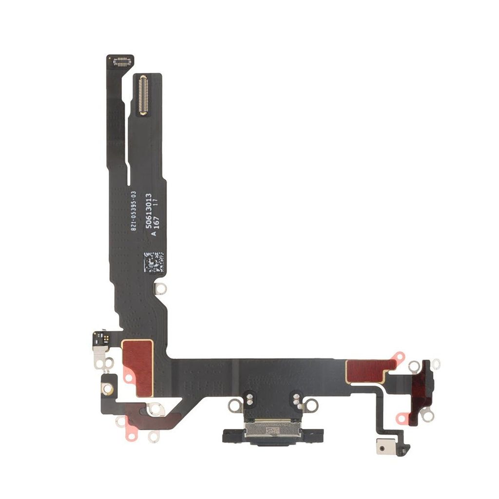 IPhone 17 laddkontakt flexkabel – svart