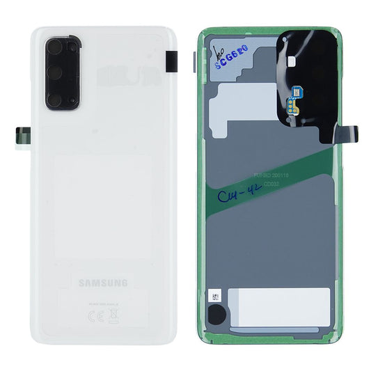 Samsung Galaxy S20 5G bakstycke original - Cloud vit