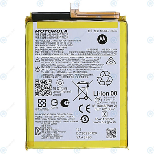 Motorola Edge 30 Battery Original 4000mAh