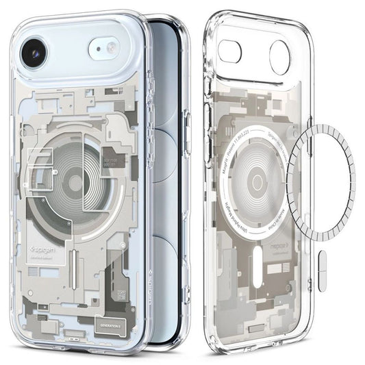 Spigen Ultra Hybrid MagSafe Zero One skal för iPhone Air - titanium