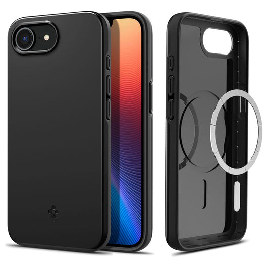Spigen Thin Fit MagFit Case for iPhone 17e/16e - Black