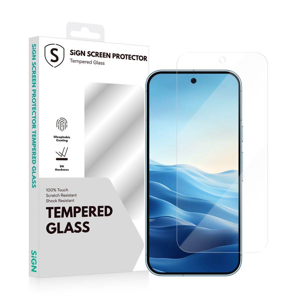 SiGN 2.5D Sceen protector in härdat glas till Google Pixel 10