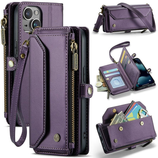 CASEME iPhone 13 mini Wallet Cover RFID Blocking – Purple