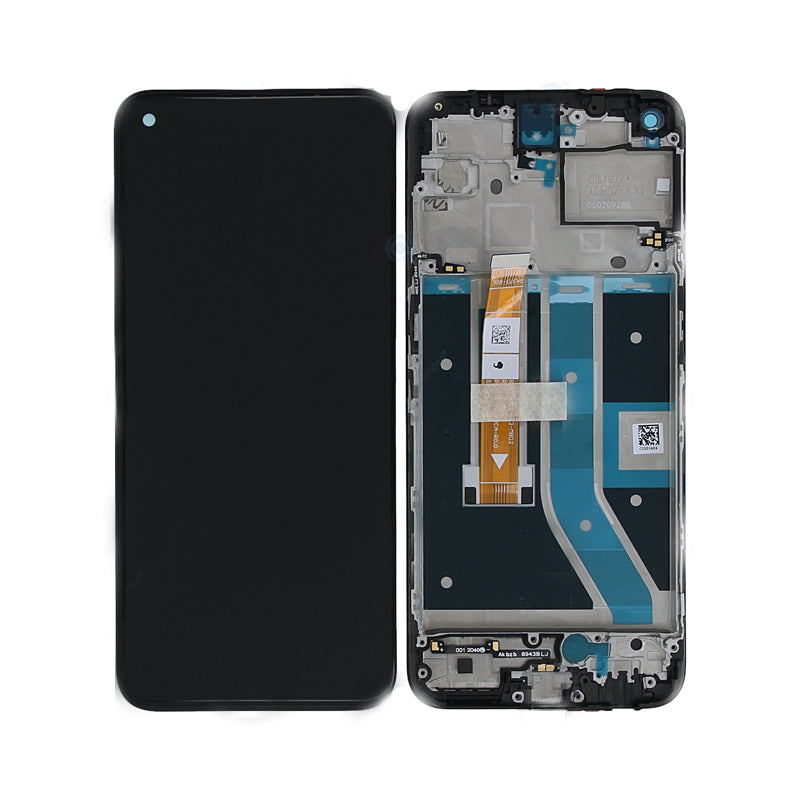 OnePlus Nord N100 display LCD svart