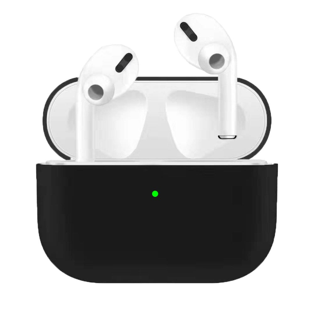 SiGN Ultra-slim Silicone Case for Laddningsetui for Apple AirPods Pro - Black