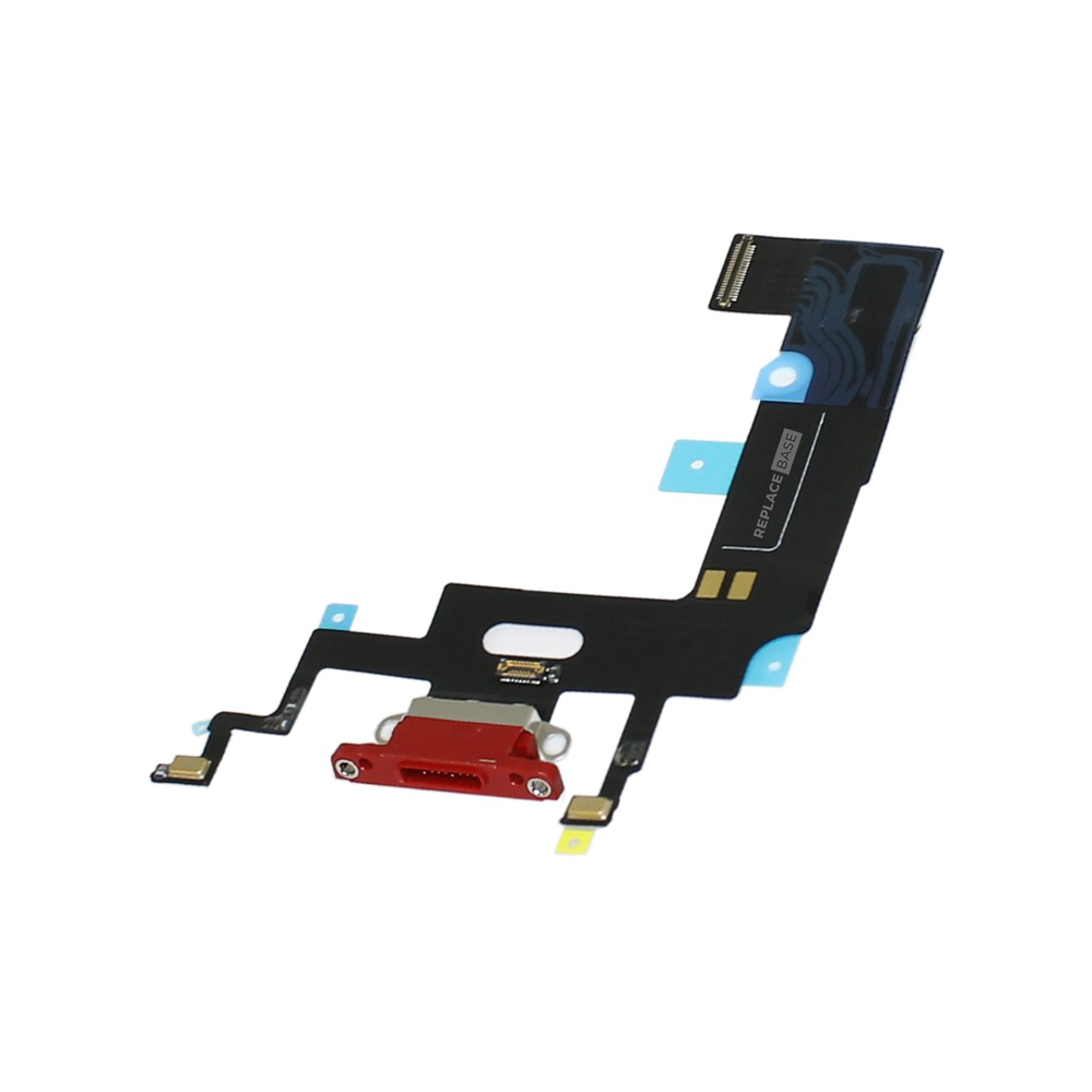 IPhone XR Charging Microfone flexkabel röd