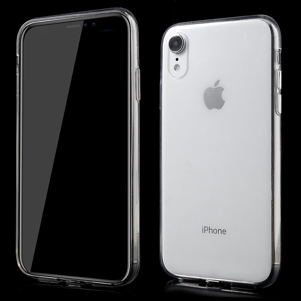 Crystal transparent transparent skal for iPhone XR