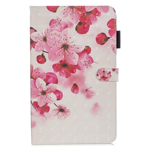 iPad 9.7" 5/6, iPad Air/Air 2 Wallet cover with print - Flowers
