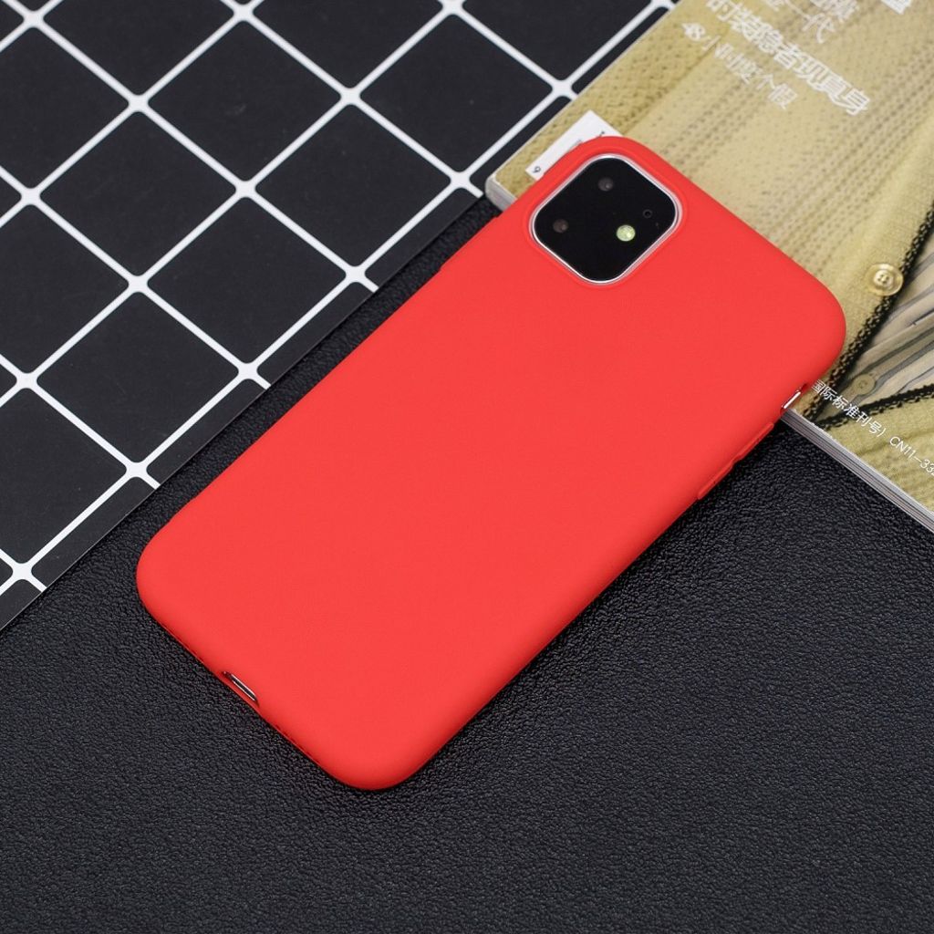 Solid iPhone 11 Pro TPU skal - röd