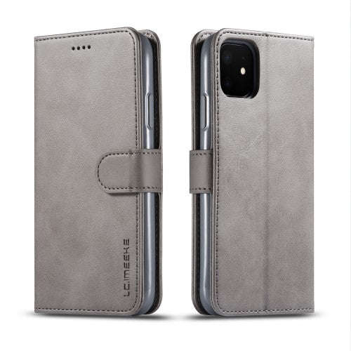 LC.imeeke plånboksfodral för iPhone 11 & XR - grå