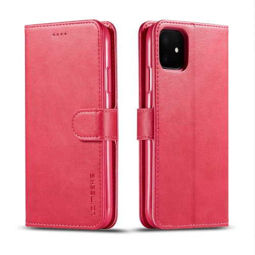 LC.imeeke Wallet Fodral for iPhone 11 & XR - Pink