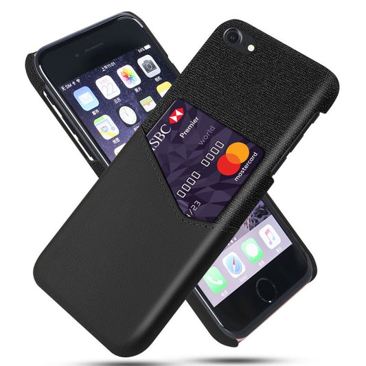 IPhone SE 2022 etc. case with a card slot - Black