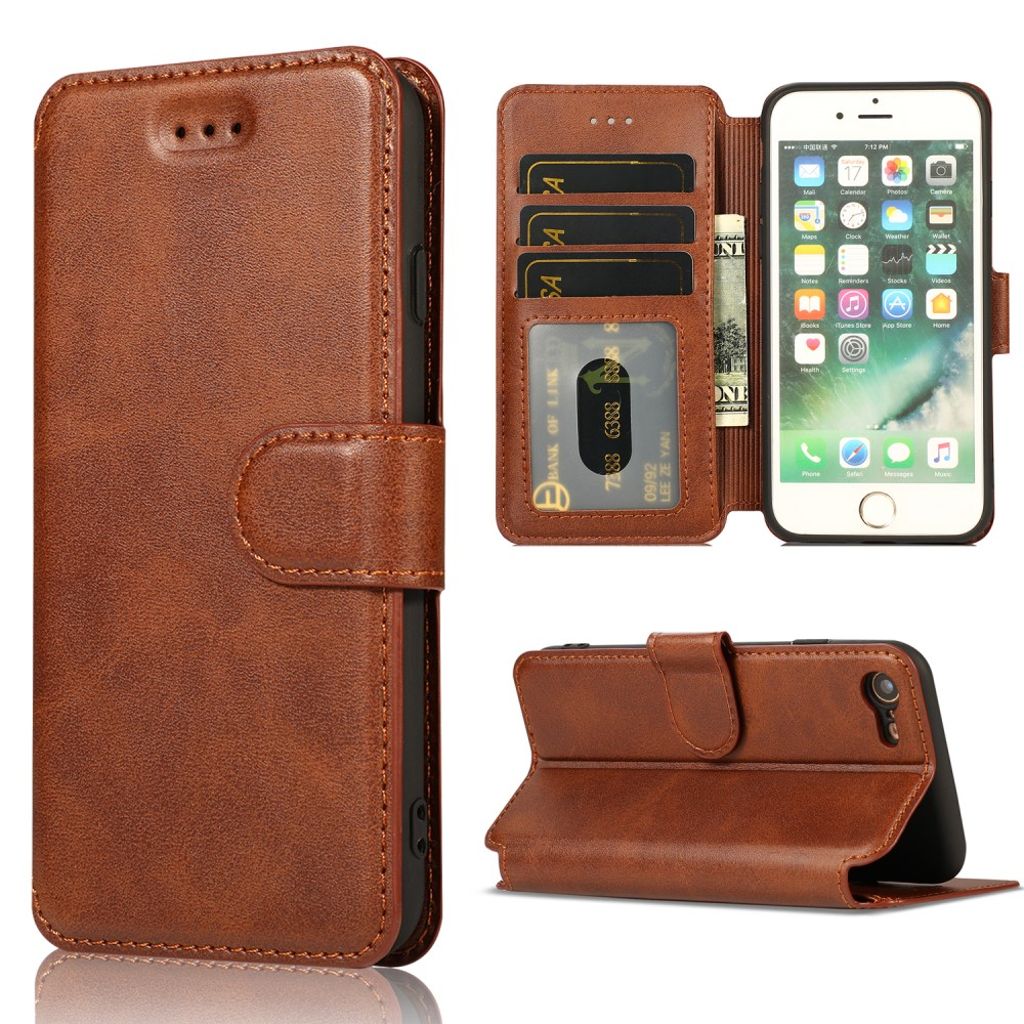 iPhone SE 22/SE 20/8/7 cover - Brown