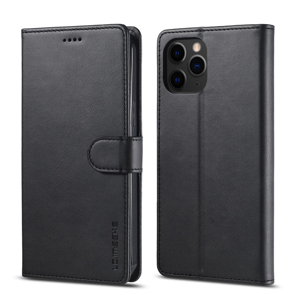 LC.IMEEKE Wallet Fodral for iPhone 12 Mini - Black