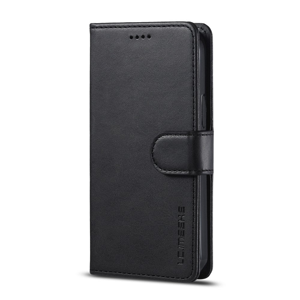 LC.IMEEKE Wallet Fodral for iPhone 12 Pro Max - Black