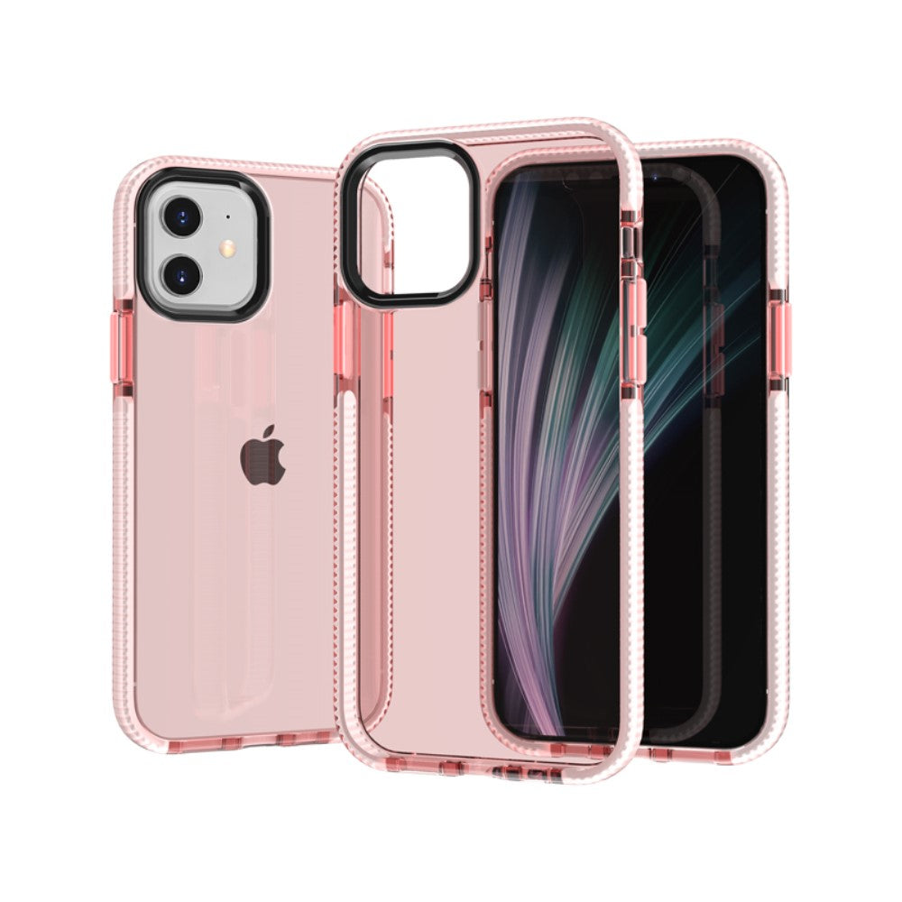 IPhone 12 Pro- 12 TPU skal - rosa