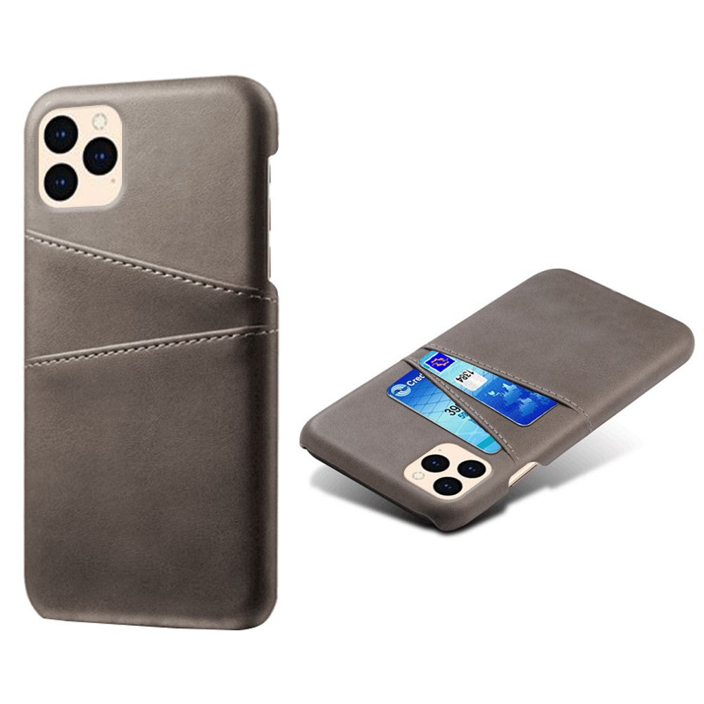 KSQ iPhone 12 Pro- 12 iPhone skal with card holder - grå
