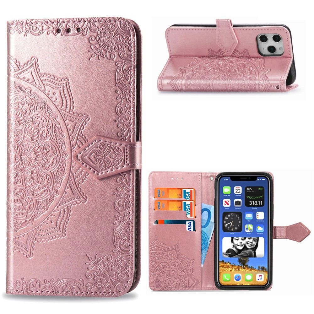 IPhone 12 Pro Max fodral - Made of embossed leather