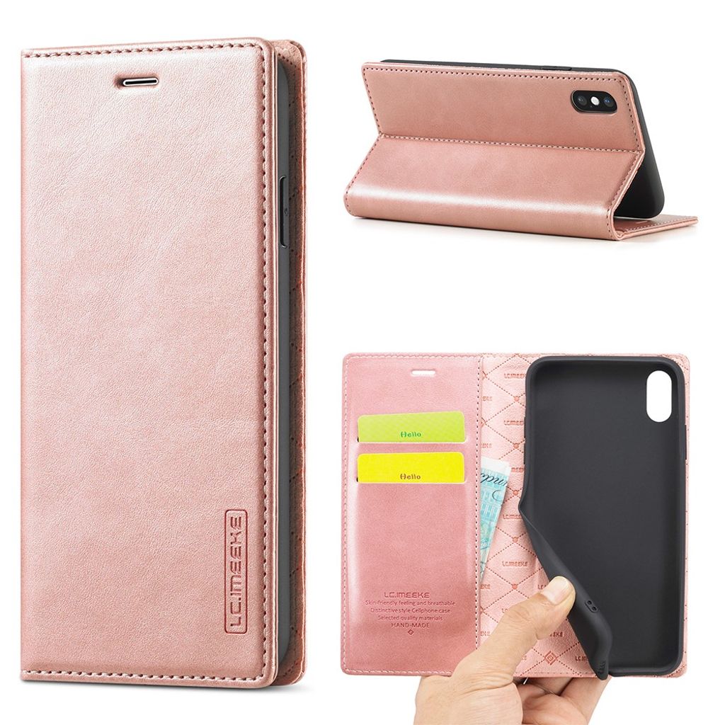 LC.IMEEKE iPhone XS Max fodral - Rose guld-colored