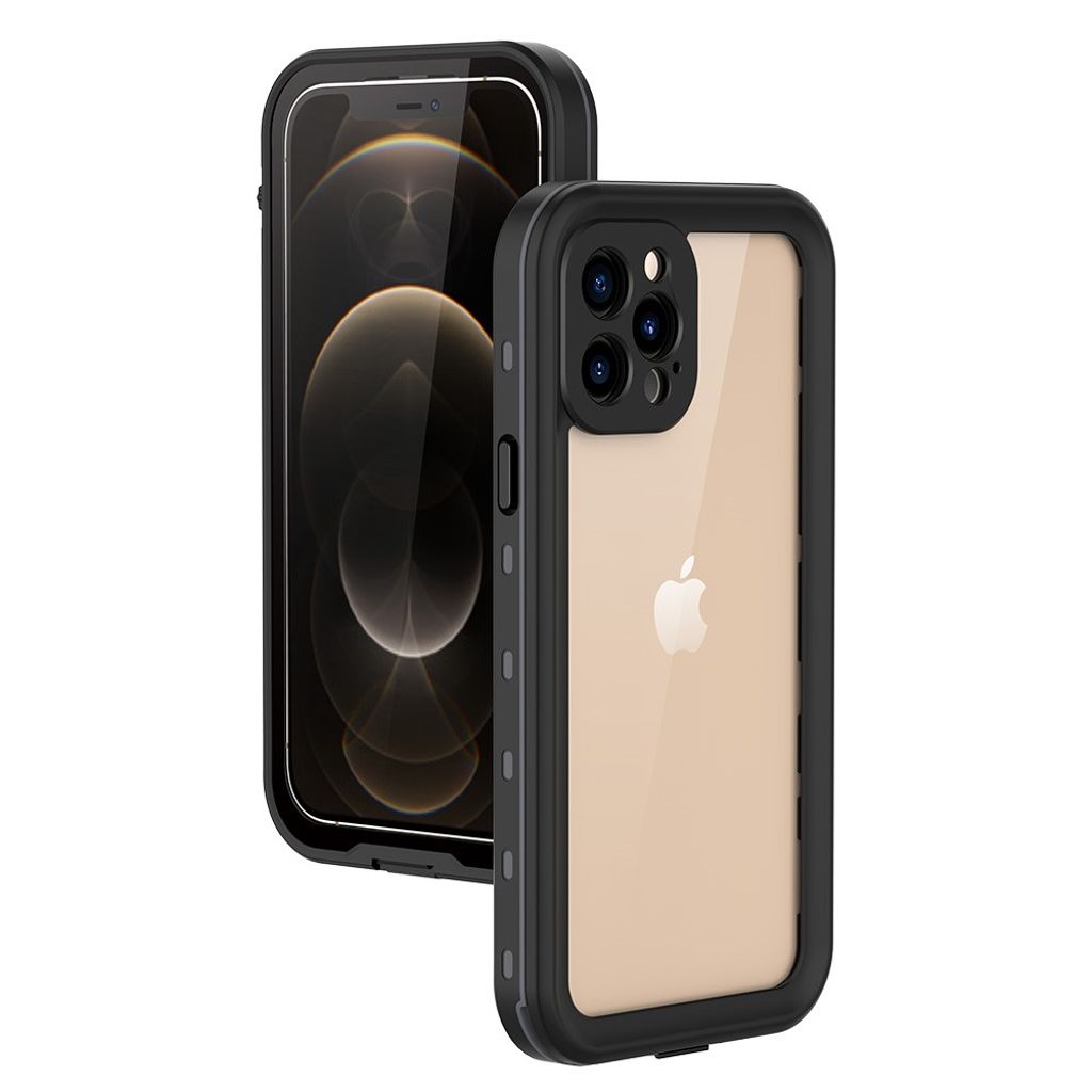 REDPEPPER Waterproof iPhone 12 Pro Case - Black