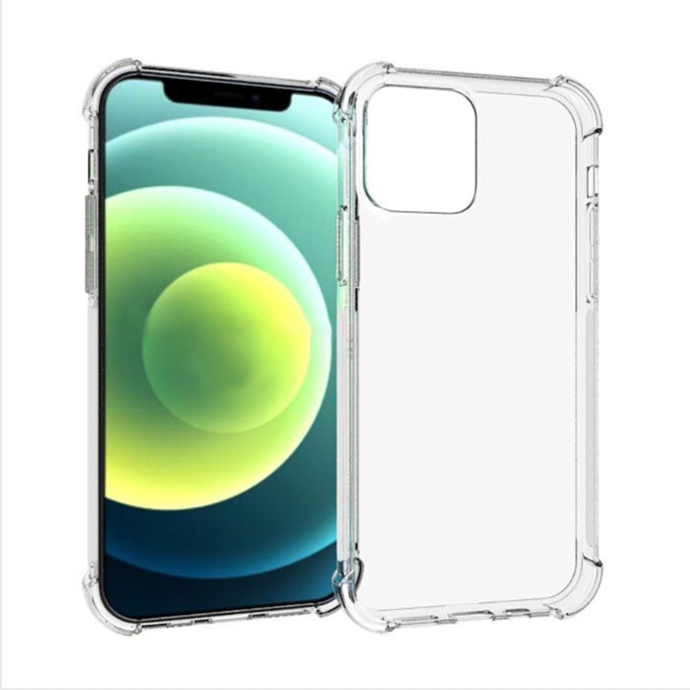 Anti-Slip TPU skal for iPhone 13 Pro – transparent